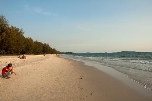 Occheuteal Beach, Sihanoukville, Cambodia
