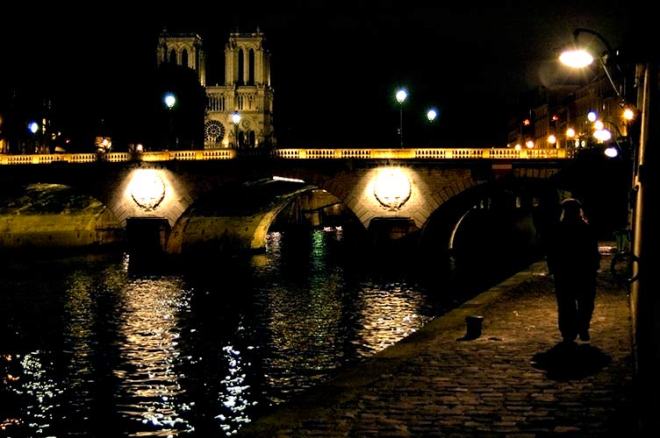 Seine River, Paris by Night